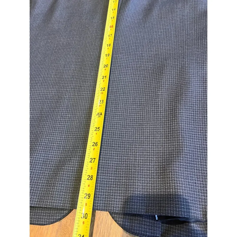 Kenneth Cole AWEARNESS Slim Fit‎ Blazer 46 Short Gray Wool Stretch Suit Jacket